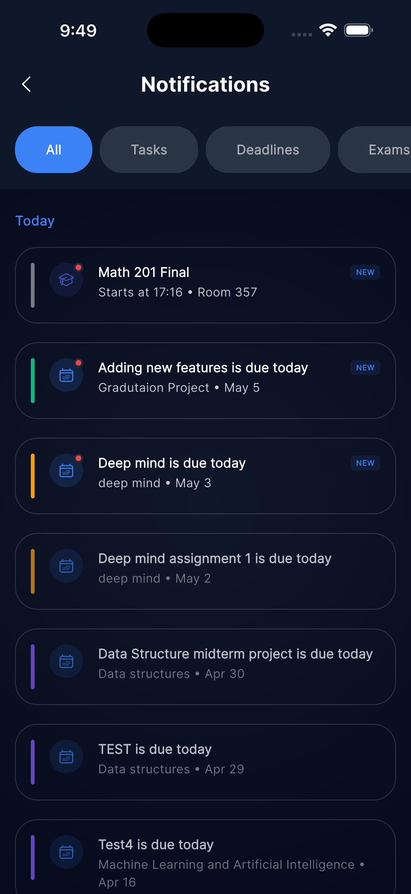 Notification Center